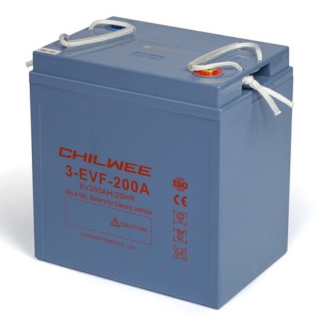 Тяговый гелевый аккумулятор CHILWEE 3-EVF-200A для поломоечной машины Cleanfix RA 701 B картинка